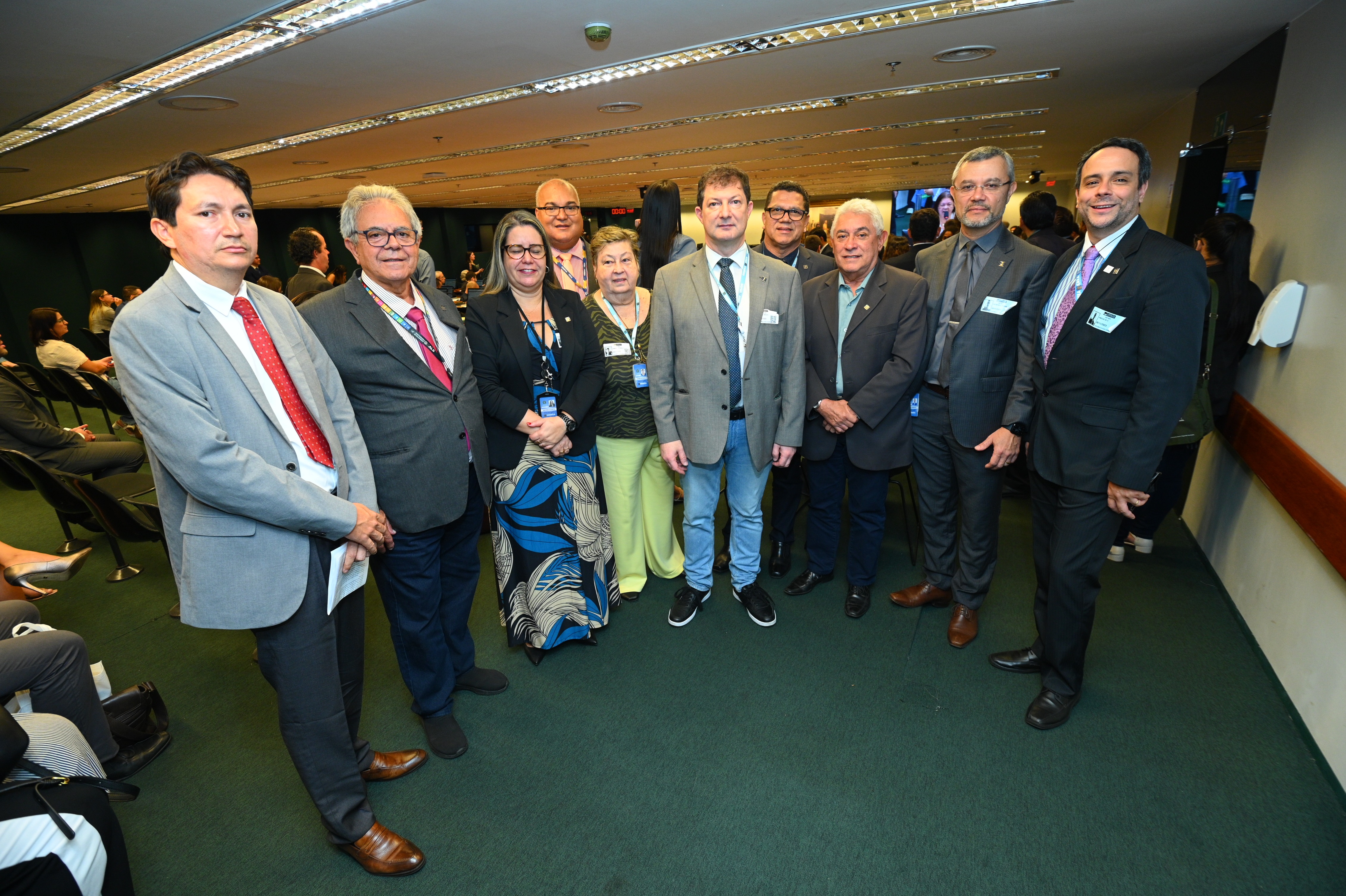 Conselheiros federais participaram da mobilização